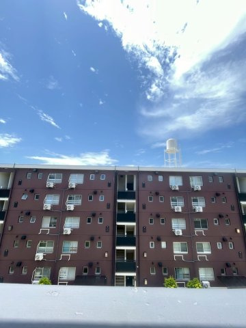 高津橋農住団地　D棟の展望