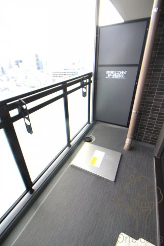 ライジングメゾン新大阪SOUTHのバルコニー