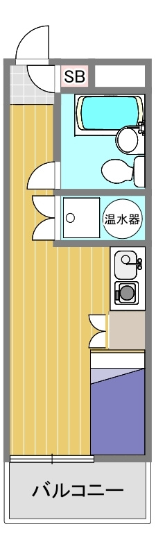 Dcourt六甲の間取り