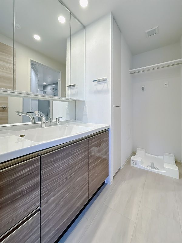 フロンティアレジデンス錦糸公園の洗面所