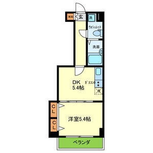 エスペランサ御影Ⅱの間取り