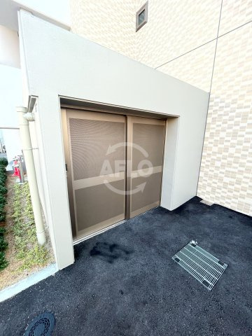 プレサンスNEO長堂アウローラのその他共用部分|プレサンスNEO長堂アウローラ　ゴミ捨て場