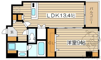 【間取り】 | グレンパーク梅田北