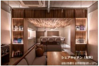 フロンティアレジデンス錦糸公園のその他共用部分|シェアキッチン(有料)