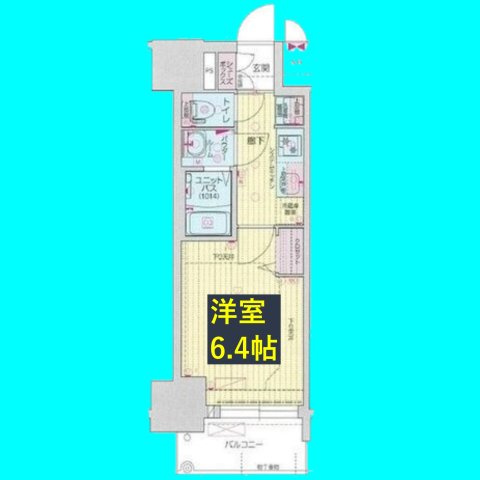プレサンス新栄アーバンフローの間取り