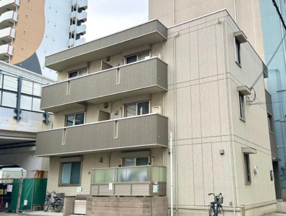 グランシャリオ夕陽丘の外観|外観は落ち着いています