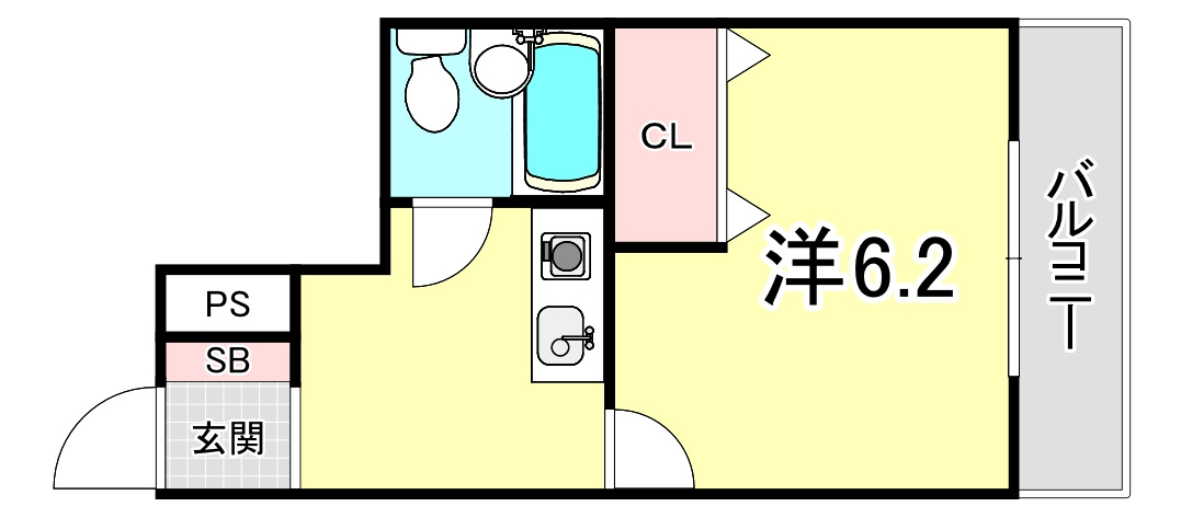 カサヴィエントの間取り
