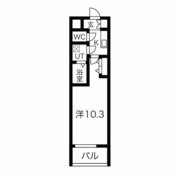 THE MUSIC COURTの間取り