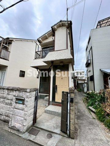 上田中町貸家の外観
