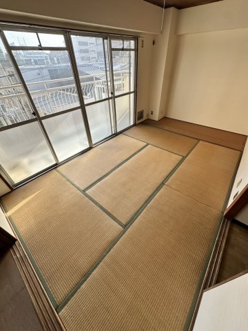 サンパールビルの寝室