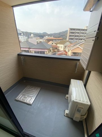 Le・Ciel湊川公園のバルコニー