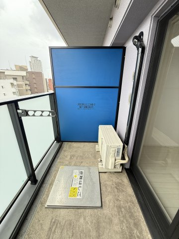 LaDouceur西天満のバルコニー