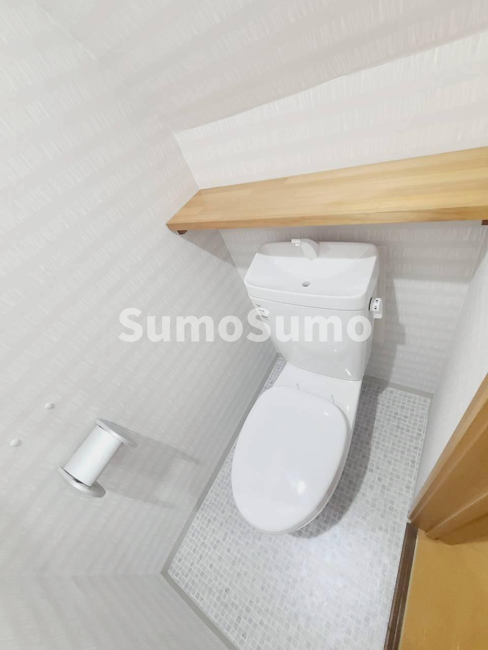 上之町テラスハウス（23-7）のトイレ