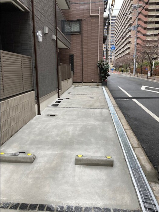 La Suite上町台の駐車場