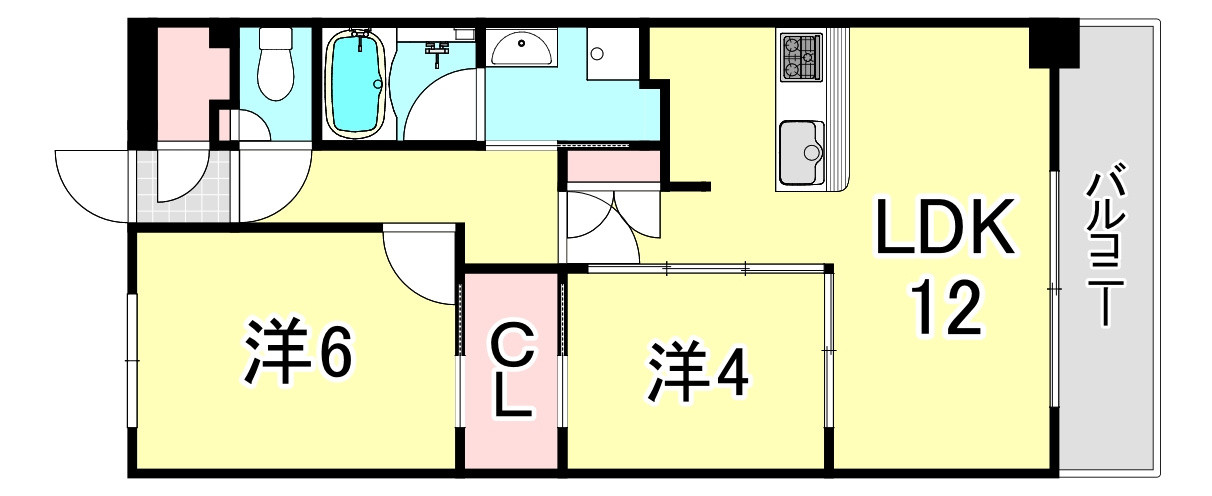 LiveCasa西宮の間取り