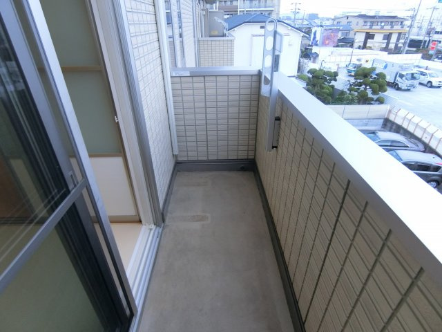 ライトフレーバー千里丘のバルコニー