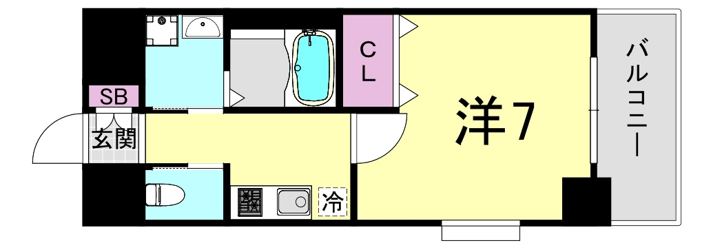 Hüttenwerke Osaka Nambaの間取り
