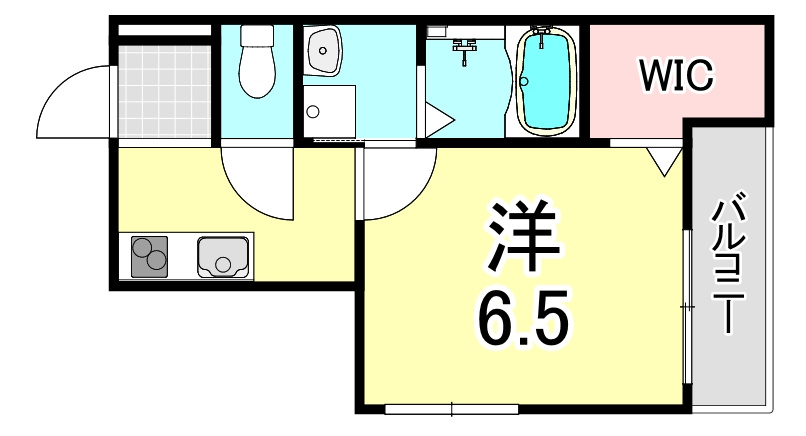 フジパレス甲子園口ノースの間取り