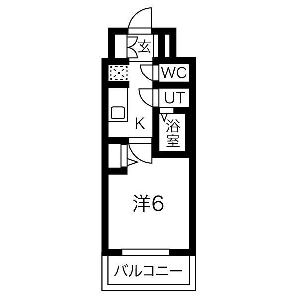 ファステート難波ヴィラントの間取り