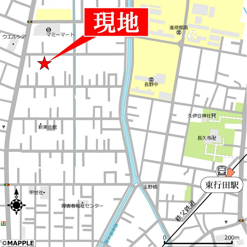 Ｌａ　Ｌｕｍｉｅｒｅ　Ｂの周辺