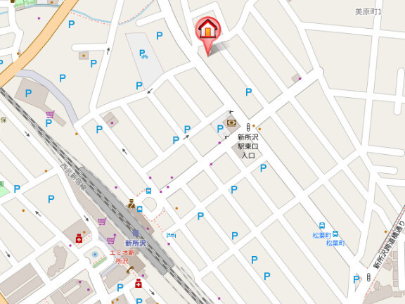 エスポワールの地図