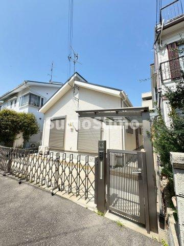 上筒井通7丁目平屋の外観