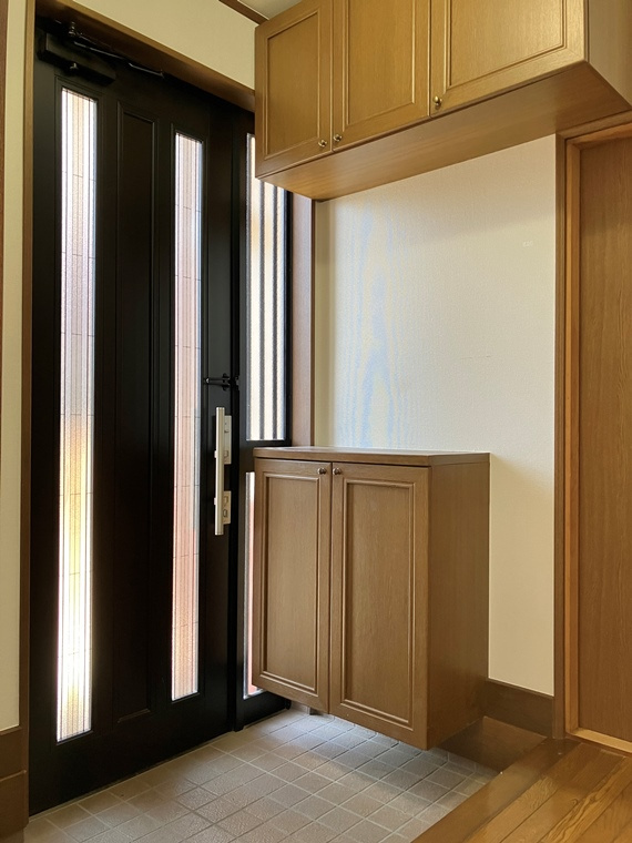 渡戸戸建の玄関