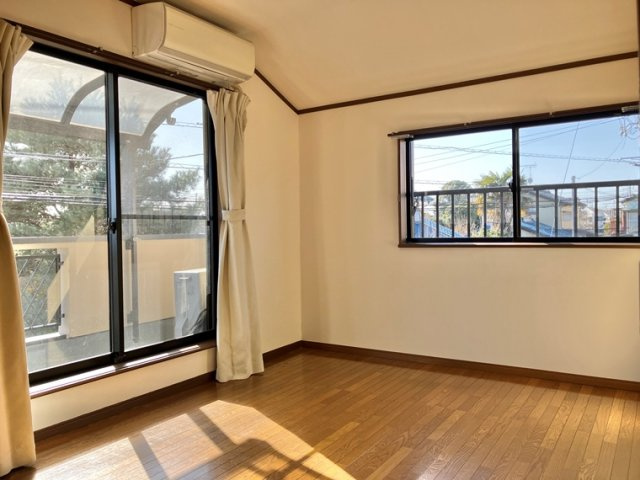 渡戸戸建の寝室