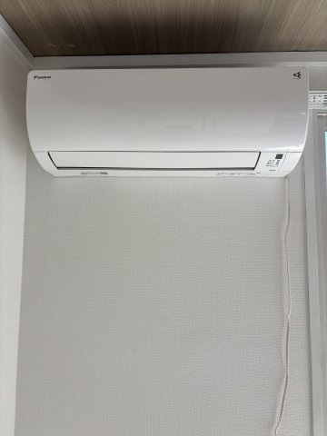 Eurekaの設備|新品未使用のエアコンを設置しています！