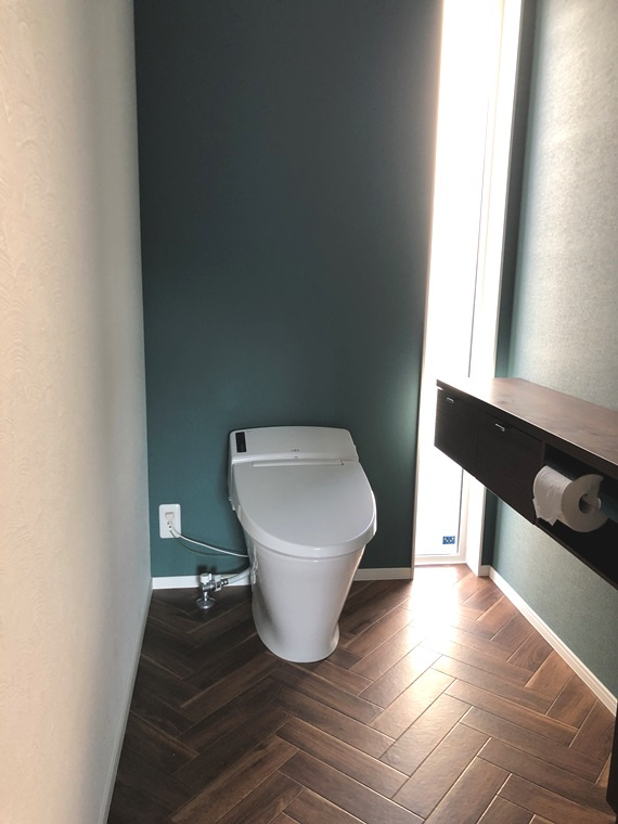 うれし野戸建のトイレ