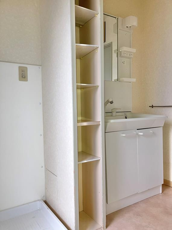 西所沢椿峰ニュータウン２７街区１号棟の洗面所