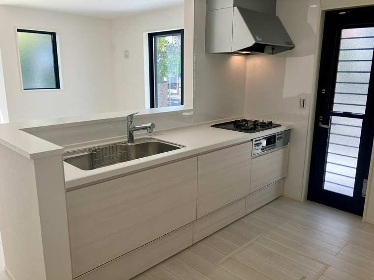 元福岡戸建のキッチン