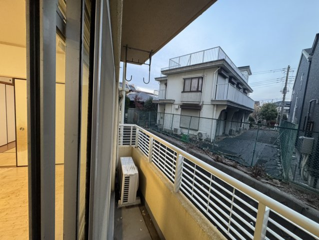 白子台ハイムのバルコニー