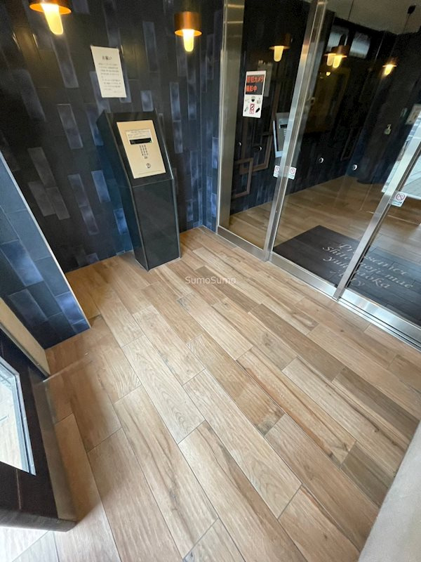 プレサンス四天王寺前夕陽ヶ丘アクティのエントランス|建物の内部です