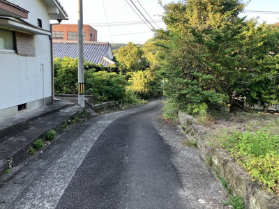 【前面道路含む現地写真】 | いちき串木野市大里字下木場 土地