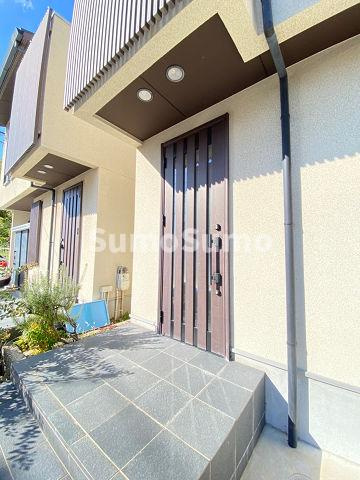 瓦林町10-15戸建ての外観パース