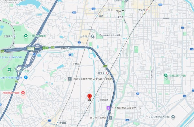 ジェルメアンジュメゾンの地図