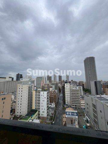 プレサンス上町台クレストの展望