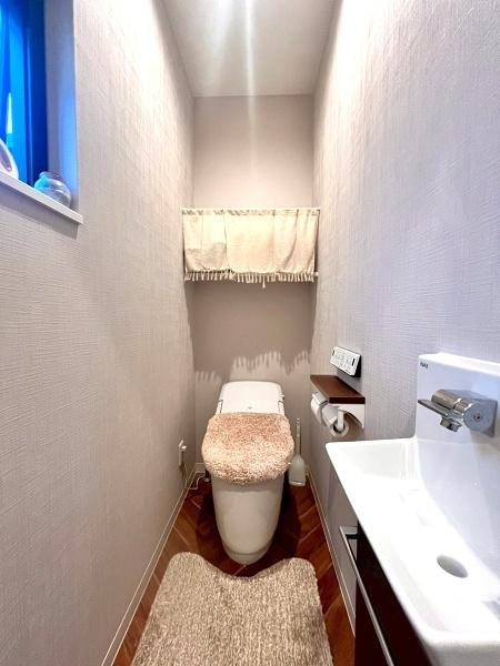 高知市介良　中古戸建ての独立洗面台