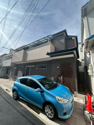 仲田2丁目テラスの駐車場|駐車場があるので、車を買う予定の方も安心です