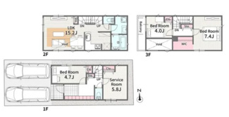  | 【名古屋市北区大杉町7丁目133新築戸建】✨️仲介手数料無料✨️