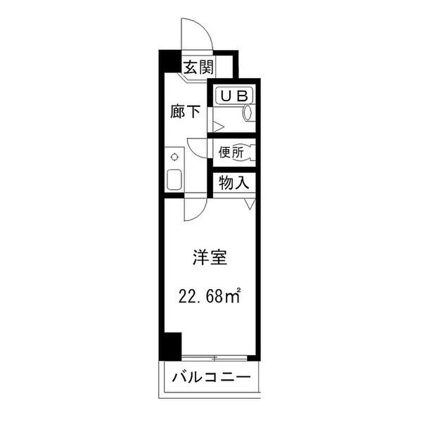 ∞中之島アンフィニの間取り