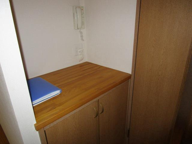 グリーンエコビレッジの玄関