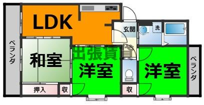仲介手数料0円！！レジデンツ菩提樹の間取り