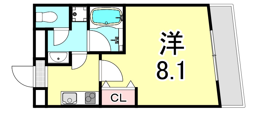 AILE小林 の間取り