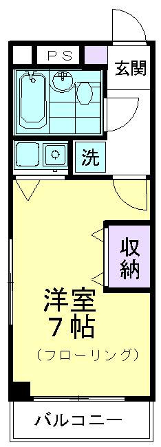 コンフォール田中の間取り