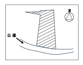 【区画図】 | 岡谷市長地柴宮1丁目　売地⑥ | 区画図