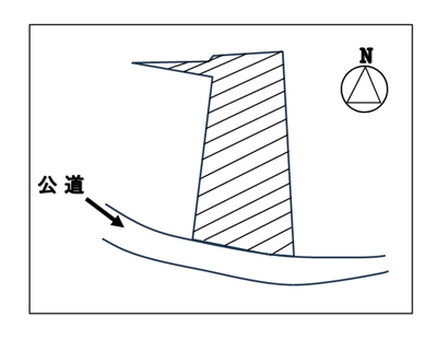 【区画図】 | 岡谷市長地柴宮1丁目　売地⑥ | 区画図