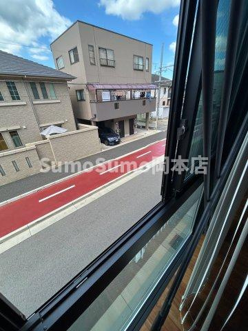ＧＡＲＡＩＬ　神戸東灘のバルコニー|落ち着いた時間を過ごせるバルコニーです