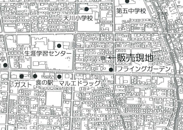 【中古】前橋市文京町3丁目　６LDKの地図
